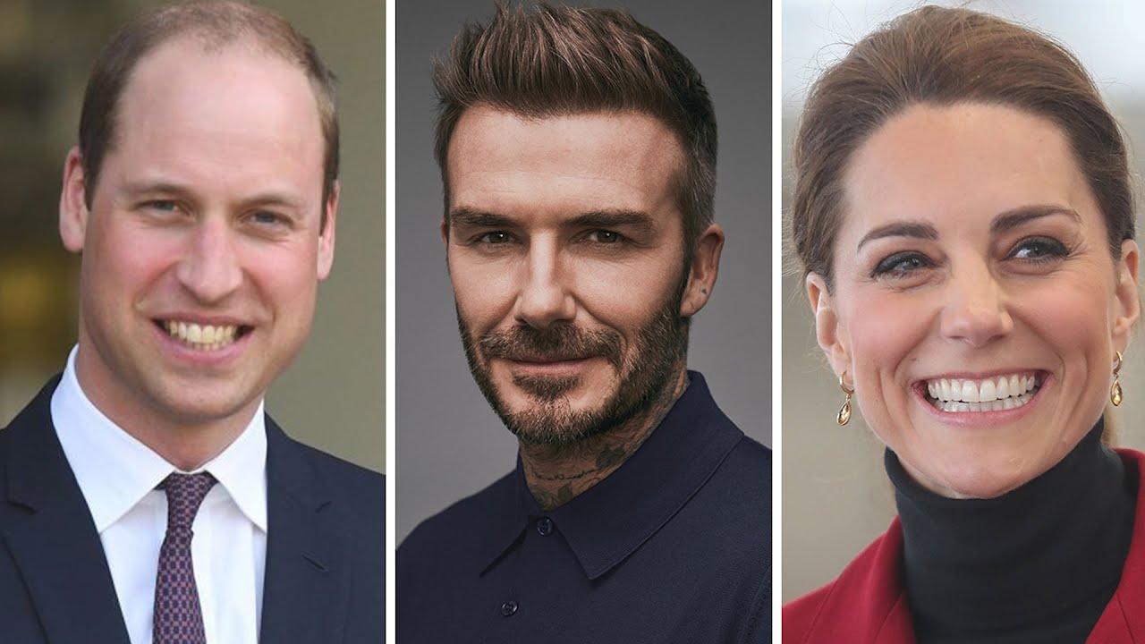 The Duke and Duchess of Cambridge join David Beckham in radio mental health campaign