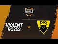 Violent Roses vs Dignitas fe - Dust 2 - North America - DreamHack Showdown Winter 2020
