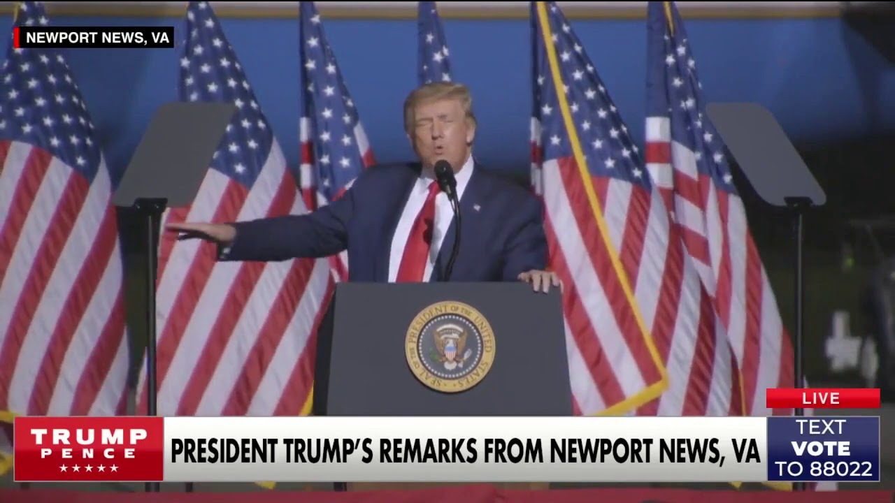 President Trump rips Governor Ralph Northam: He’s trying to take your guns