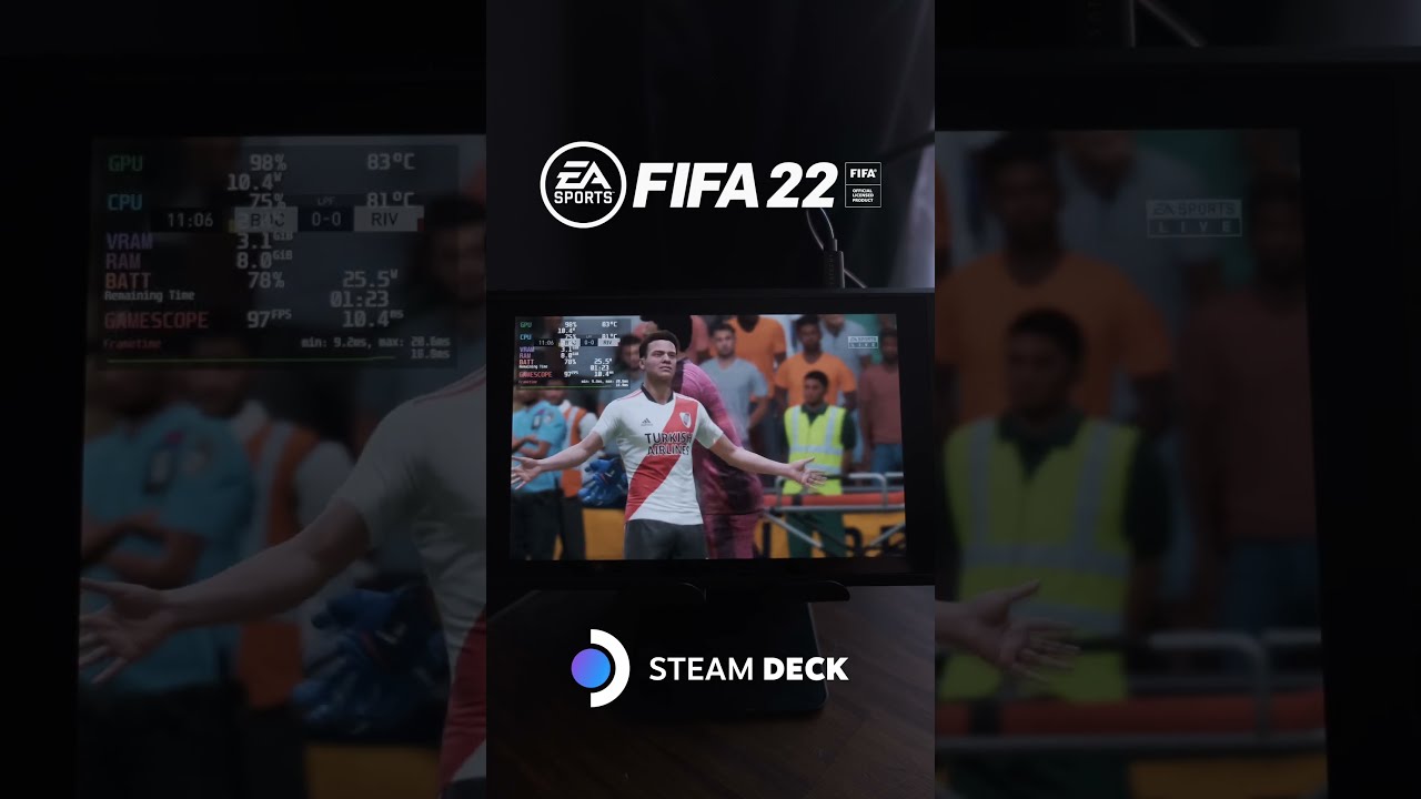 FIFA 22 en STEAM DECK 