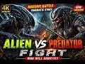 Alien vs Predator Fight | Massive Battle Cinematic Story || Sci Fi Action Film