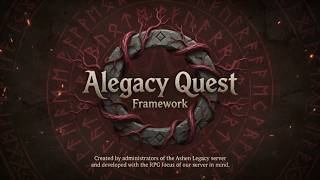 Alegacy Quest Framework V.4.0 [WIP] trailer [Vintage Story Mod] | Alegacy Server
