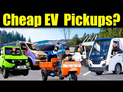 These Tiny Ev Trucks Are On The Road Now For Half The Price!
