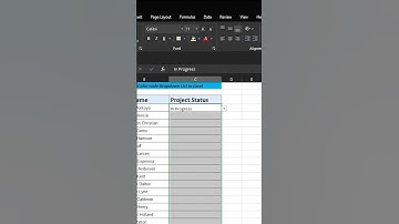 How to Color Code Drop-down list sa Excel? #excel #exceltips #exceltricks #exceltutorial
