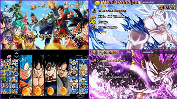 Dragon Ball Galactic Tenkaichi Tag Team DBZ TTT MOD PPSSPP ISO V2