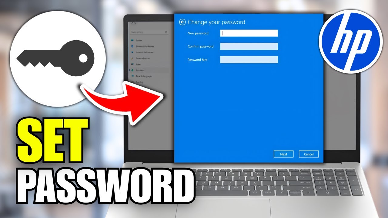 How To Set Password In HP Laptop (Windows 11)