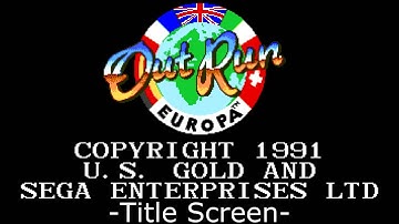 OutRun Europa OST (Amiga Version) - Title Screen