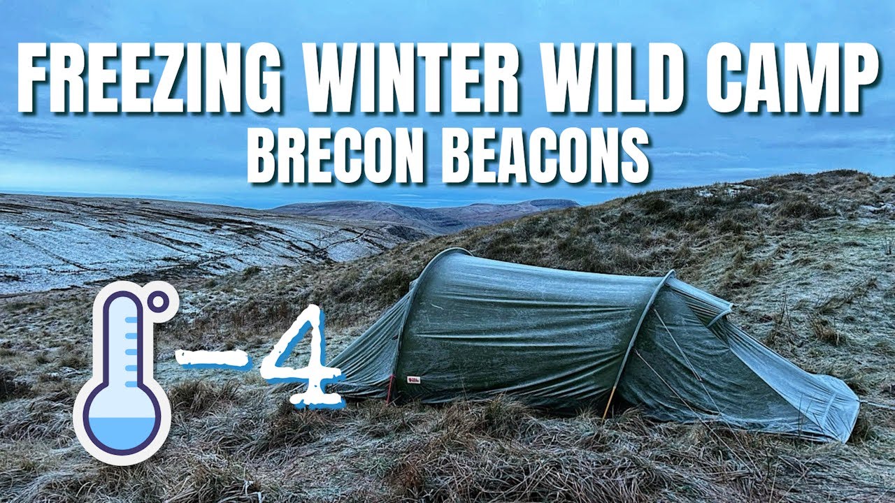 -4 FREEZING Wild Camp in the Brecon Beacons | Bannau Brycheiniog