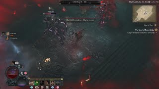 Diablo 4- Shadow Dagger Rogue Vhenard Encounter the Cost of Knowledge Details