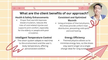 VIDEO PRESENTATION PHY210 - SMART HEATED SHOES INNOVATION BASED ON THERMAL PHYSICS