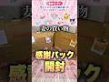 【福袋との出会い】感謝パック開封するピエロ#サンリオ #推し活 #サンリオキャラクター大賞