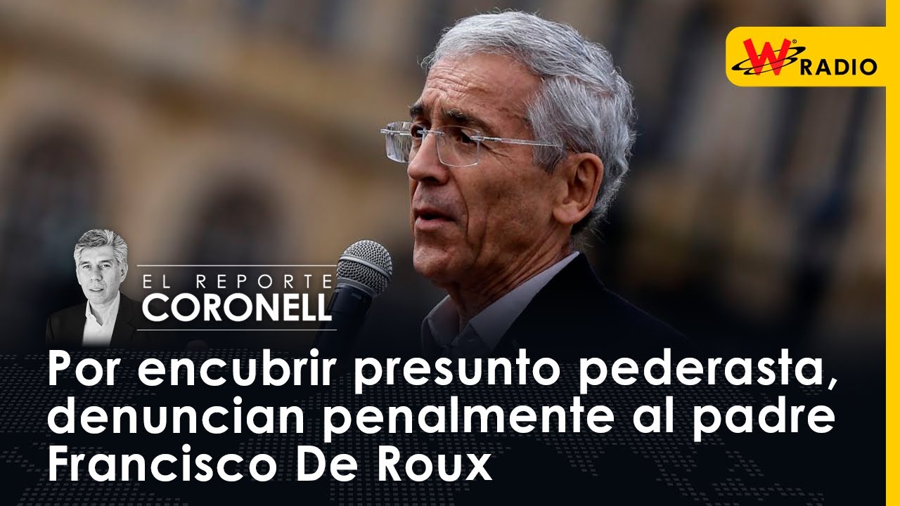 Por encubrir presunto pederasta, denuncian penalmente al padre Francisco De Roux