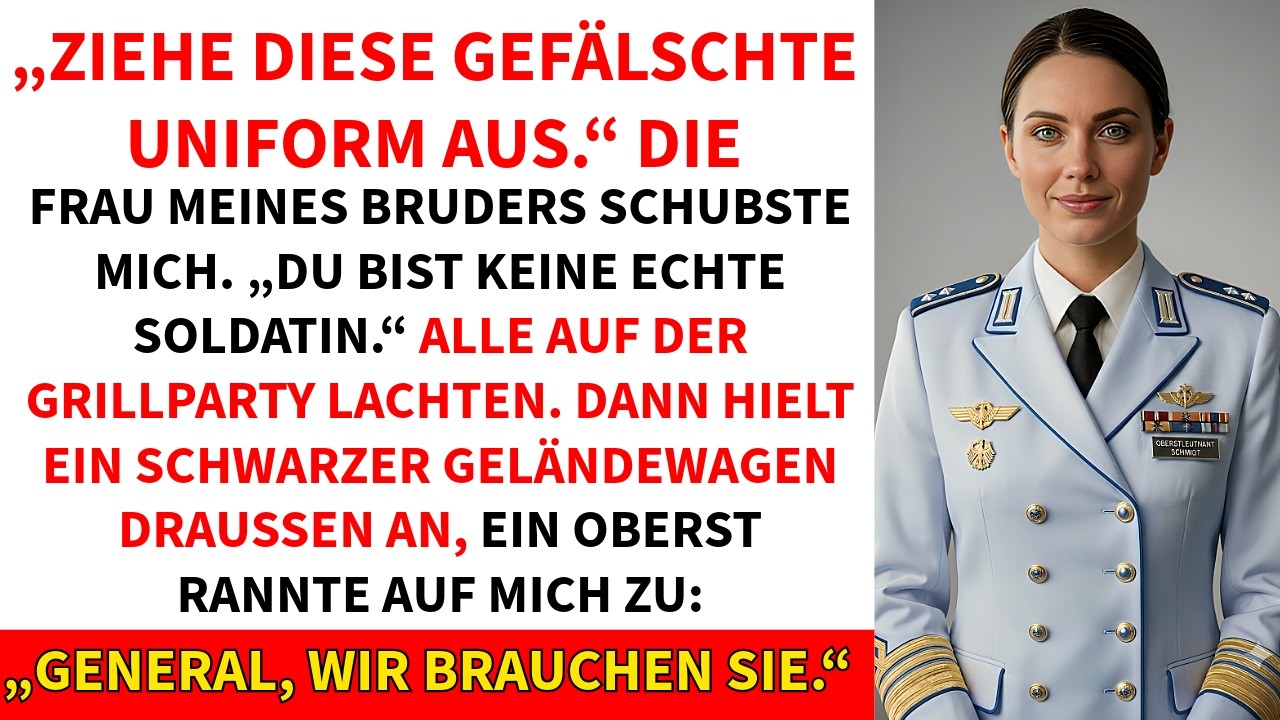 Zwei Jahre lang erzählte meine Schwägerin bei jedem Familienfest, ich sei kein echter Soldat – nur ein Papierschieber, der eine Uniform zur Show trägt. Ich schwieg, weil ich meine...