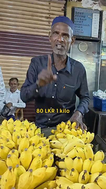 Craziest boombox banana man in #colombo #srilanka