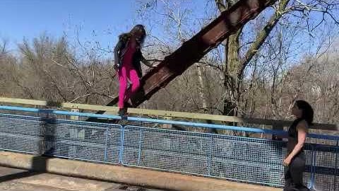 Bachata Demo | Chain of Rocks Old | Slip (Bachata Remix DJ Khalid) | Amanda Grace & Elena Huffman