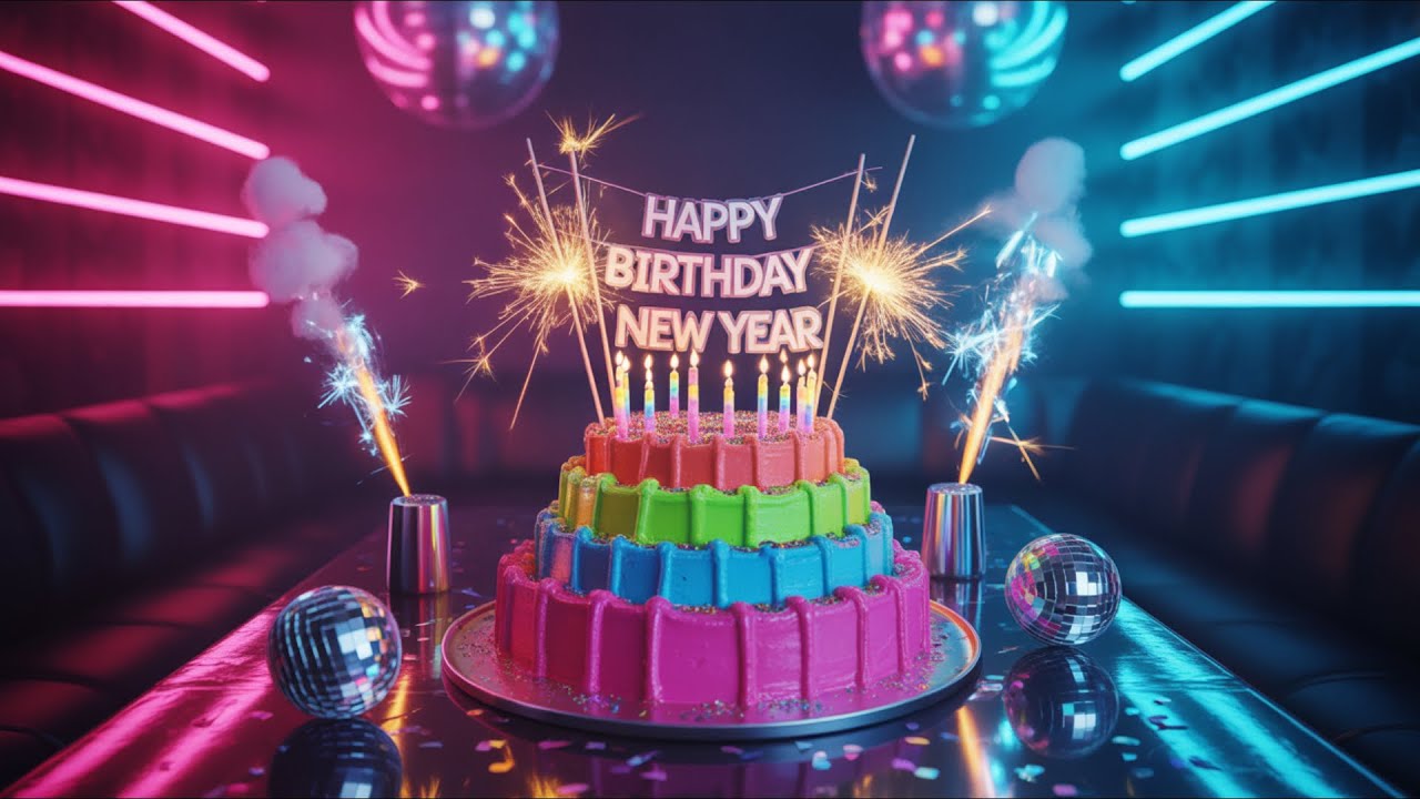 Happy Birthday New Year Remix 🎉🎆 | Best Party Song 2025