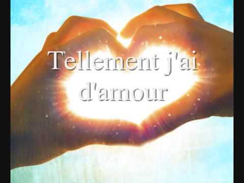 Celine Dion Tellement J Ai D Amour Pour Toi Youtube