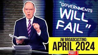 David Splane's UNHINGED Rant Against Governments! - JW Broadcasting April 2024 (part 1)