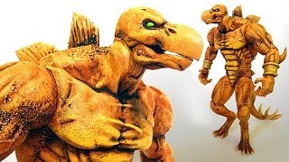 STEGRON the DINOSAUR MAN Marvel Legends Custom Action Figure