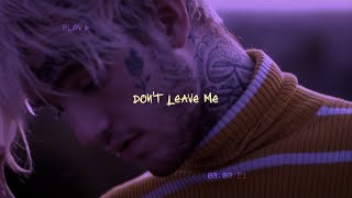 Video thumbnail of "[FREE FOR PROFIT] LiL PEEP X EMO TRAP TYPE BEAT – "DON'T LEAVE ME""