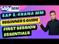 SAP S/4HANA MM | 1st Session | Beginner's Guide | SAP MM Training | SAP MM Introduction