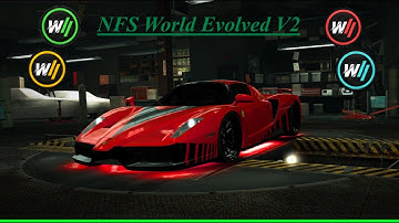 NFS World Evolved V2 online A class