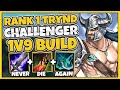 I Invented a NEW Tryndamere Build that can 1v5 CHALLENGER Players (Rank 1 WORLD) - League of Legends