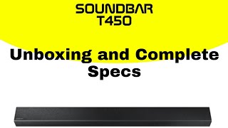 Samsung T450 SoundBar|Unboxing And Specs | Discount Price