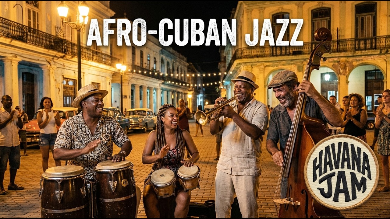 Afro-Cuban Jazz Night 🎷 The Smoothest Sax You'll Hear Tonight
