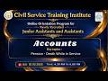 🔴 Live Orientation Program for Junior Assistants and Assistants – Accounts | Class 14