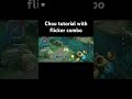 chou Tutorial with flicker combo#mlbb #shorts