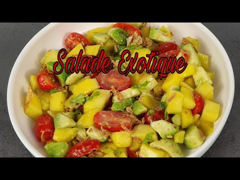 Vidéo: Comment Faire Une Salade De Mangue, Framboise, Avocat Et Radis