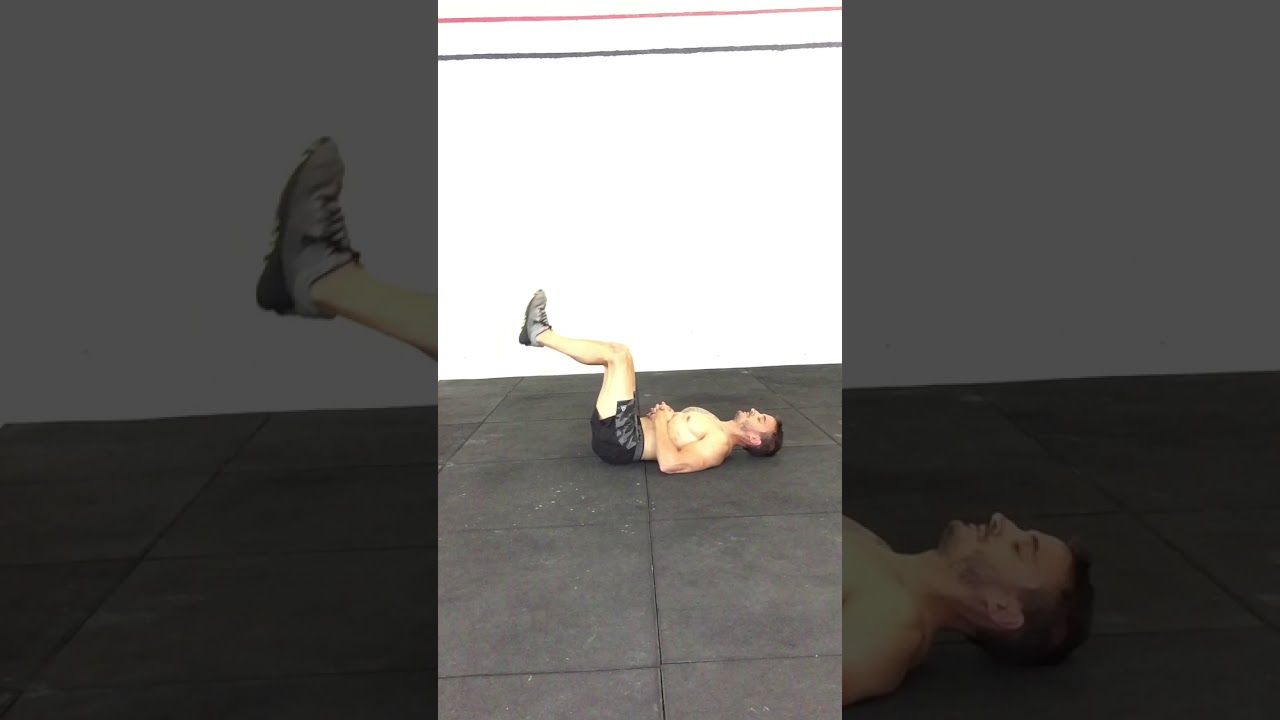 Abs Inverted Crunch (Knee Option) YouTube