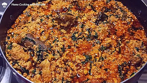 Goat Meat EGUSI SOUP | Easy Delicious Egusi Soup Recipe