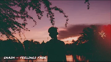 Gnash - Feelings Fade Lyrics Video (Feat. RKCB)