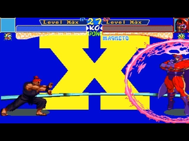 [TAS] Akuma VS Magneto (X-Men CotA) class=