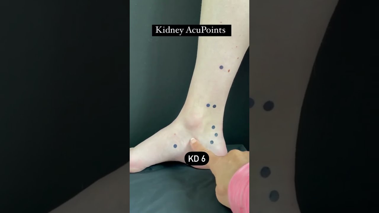 Kidney Meridian Acupuncture Points