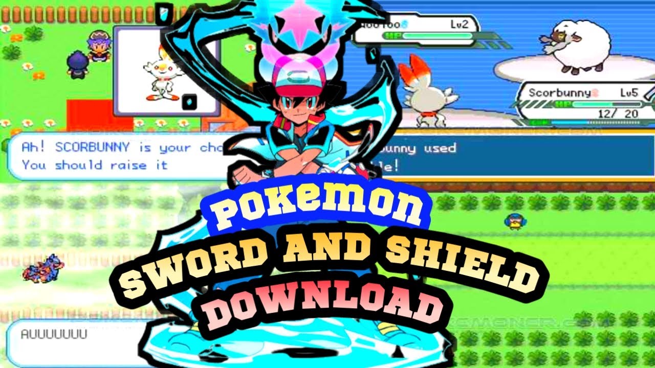 ROM Hack Pokémon Sword e Shield Gba em Português - Zurkgp PLAY