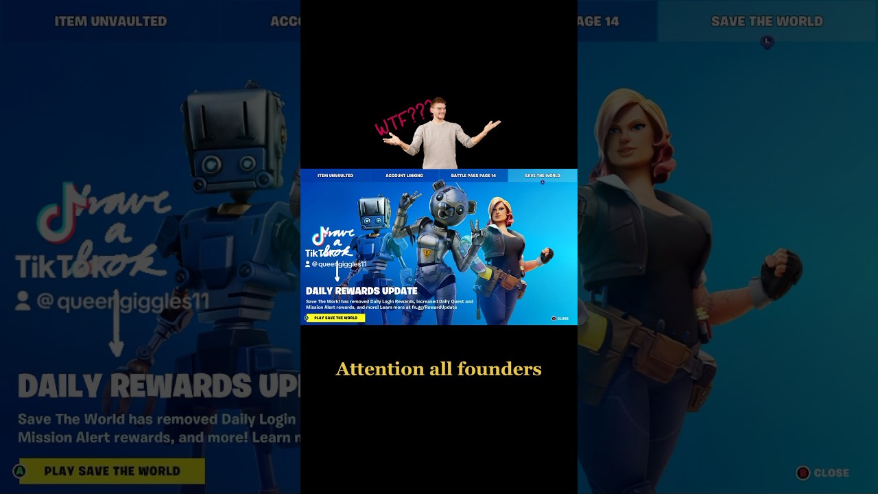 Attention Fortnite founders 
