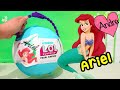 Bola gigante DIY de Ariel La sirenita!!! Muñecas y juguetes con Andre