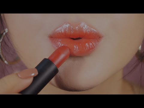 ASMR Lipstick Application Mouth Sounds