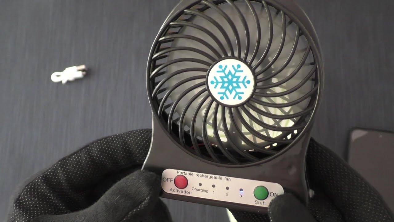 ПОРТАТИВНЫЙ ВЕНТИЛЯТОР С АККУМУЛЯТОРОМ / ОБЗОР + ТЕСТЫ