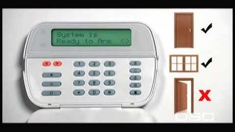 Stay arming your DSC alarm system from Pinnacle Door & Security