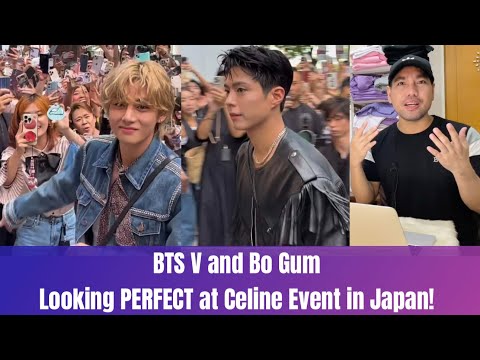 BTS' V makes appearance at a CELINE event in Japan, video goes