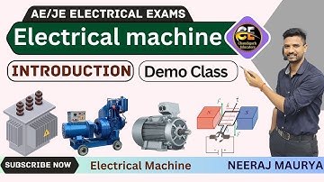 Demo Class | Rotating Machine |  Electrical Machine | CDG Educators