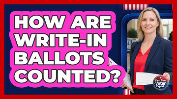 How Are Write-In Ballots Counted?