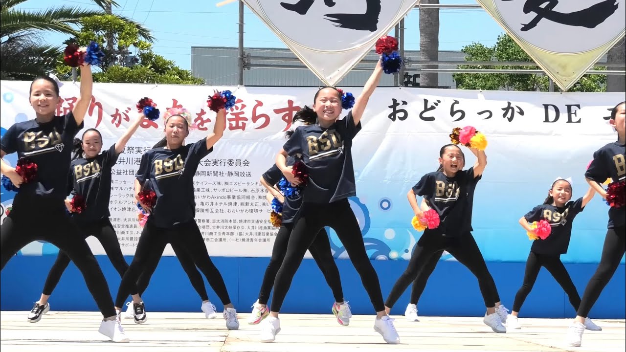 BIG STONE DANCE TEAM による「CHEER MIX」 第22回踊夏祭 フリー