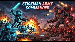 I Built a 2D Stickman War Game from Scratch using HTML5 Canvas & JavaScript!