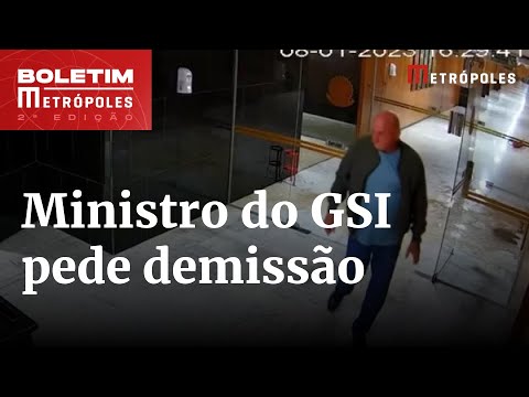 Após reunião com Lula, Gonçalves Dias pede demissão do GSI | Boletim Metrópoles 2º