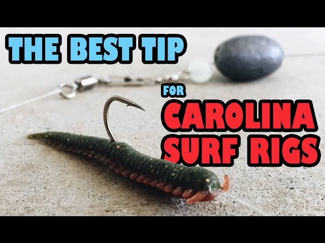 BEST TIP for Casting Carolina Rigs in the Surf